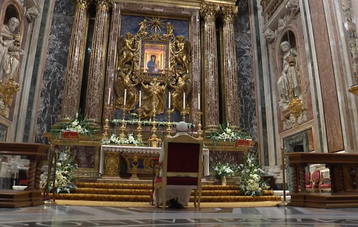 La preghiera di Papa Francesco per l' Immacolata  |  | Vatican Media