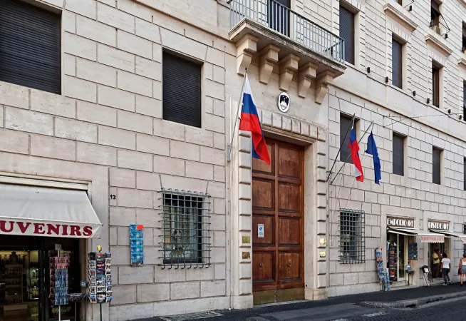 La sede dell'ambasciata russa presso la Santa Sede in via della Conciliazione | PD