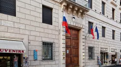 La sede dell'ambasciata russa presso la Santa Sede in via della Conciliazione / PD