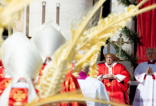 Papa Francesco celebra la Messa per la Domenica delle Palme  |  | Daniel Ibanez/ EWTN