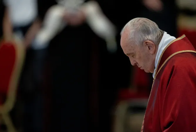 Papa Francesco alla liturgia del Venerdì Santo  |  | Daniel Ibanez/ EWTN