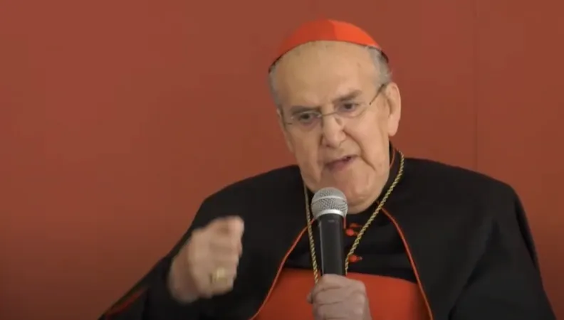 Il cardinale Lozano Barragan durante una conferenza  | YouTube