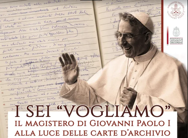 La locandina dell'evento  |  | Fondazione vaticana Giovanni Paolo I