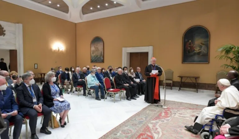 Papa Francesco riceve partecipanti al Convegno internazionale “Linee di sviluppo del Patto Educativo Globale” |  | Vatican Media 