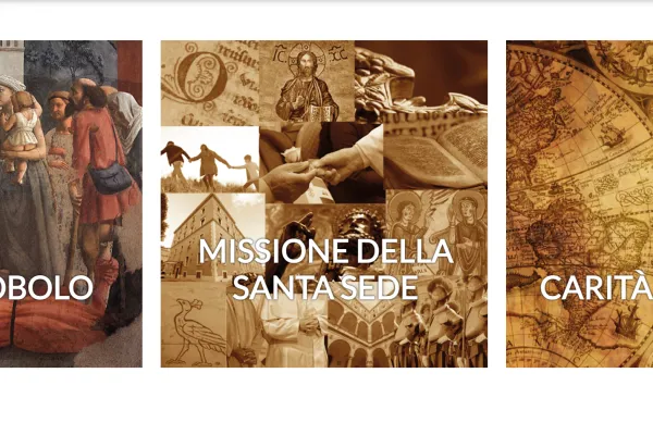 il sito web dell'Obolo di San Pietro / obolodisanpietro.va