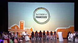 Papa Francesco durante Economy of Francesco, Assisi, 24 settembre 2022 / Vatican Media / You Tube