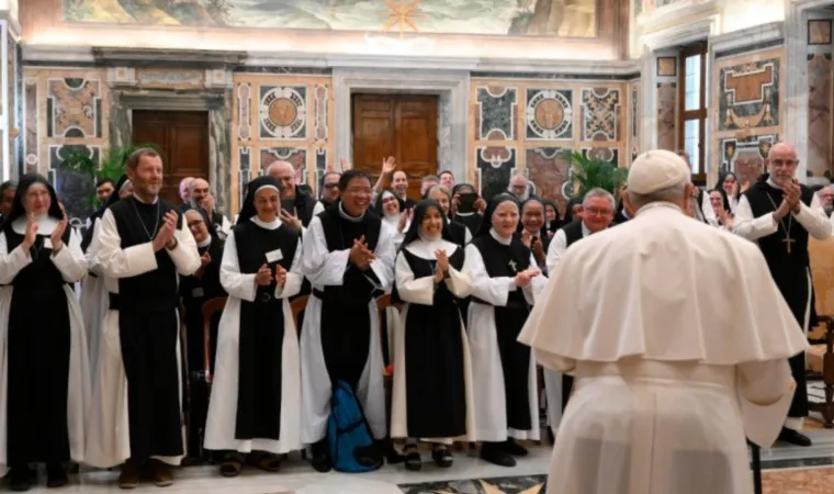 Papa Francesco e i cistercensi |  | Vatican Media