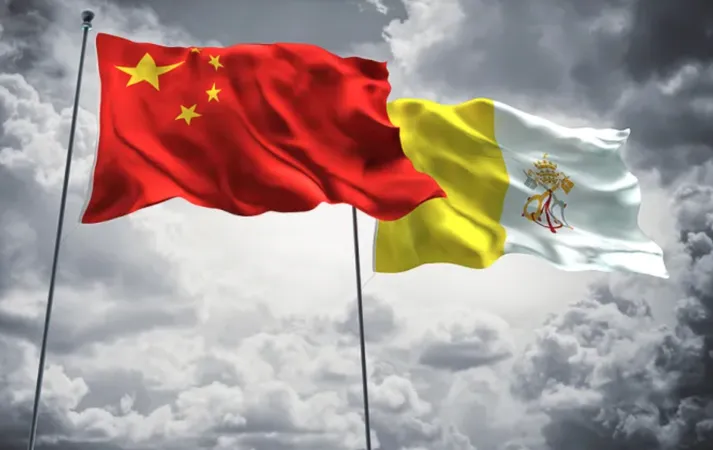 le bandiere di Santa Sede - Cina | Archivio CNA - da Shutterstock