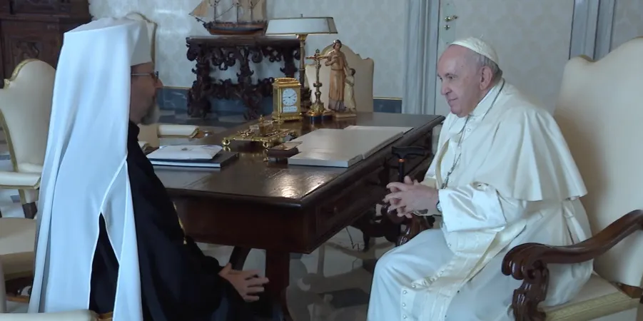 Papa Francesco e Sua Beatitudine Sviatoslav Shevchuk, 7 novembre 2022 | Vatican Media 