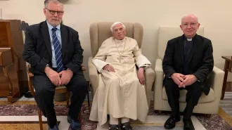 In visita a Benedetto XVI al Monastero Mater Ecclesiae i vincitori del Premio Ratzinger 