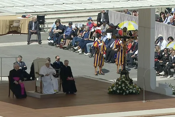 Papa Francesco durante l'udienza per il ringraziamento della Beatificazione di Armida Barelli / Vatican Media / YouTube