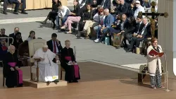 Papa Francesco durante l'udienza generale, 7 giugno 2023 / Vatican Media / You Tube