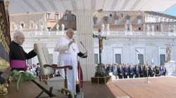 Papa Francesco al termine dell'udienza generale, 7 giugno 2023 / Vatican Media / Youtube