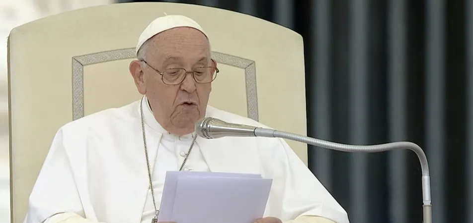 Papa Francesco, udienza generale | Papa Francesco durante l'udienza generale | Vatican Media / You Tube