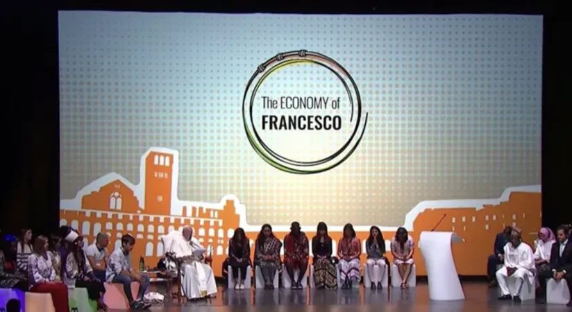 Papa Francesco, Economy of Francesco | Papa Francesco lo scorso anno ad Economy of Francesco | Vatican Media