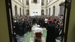 Papa Francesco in un incontro con gli studenti del 2019 / Vatican Media / ACI Group