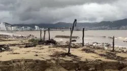 Una immagine della devastazione dell'uragano di Acapulco / YouTube