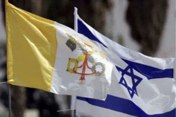 Le bandiere di Israele e Santa Sede / Archivio Vatican News