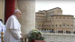 Papa Francesco durante il messaggio Urbi et Orbi di Natale 2023 / Vatican Media / You Tube