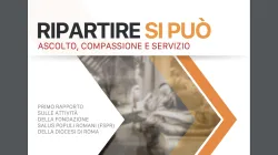 La copertina del rapporto "Ripartire si può" pubblicato dalla Fondazione Salus Populi Romani / antiusura.it