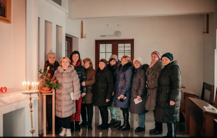 Casa di Padre Pio a Kyiv | Alcune madri nella casa di Padre Pio a Kyiv | Frate Indovino