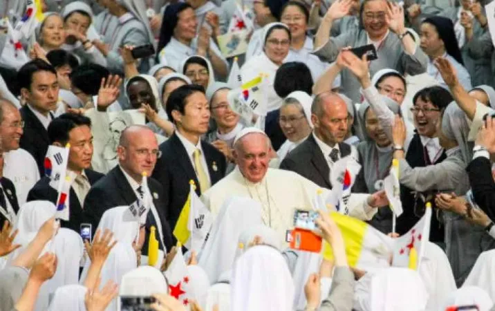 Papa Francesco, Corea | Papa Francesco durante il suo viaggio in Corea del Sud | CNA Archives