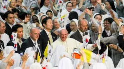 Papa Francesco durante il suo viaggio in Corea del Sud / CNA Archives