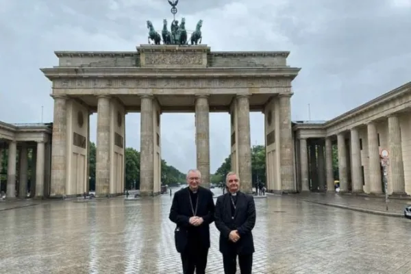 Il Cardinale Parolin durante il recente viaggio in Germania / Matthias Kopp / Conferenza Episcopale Tedesca