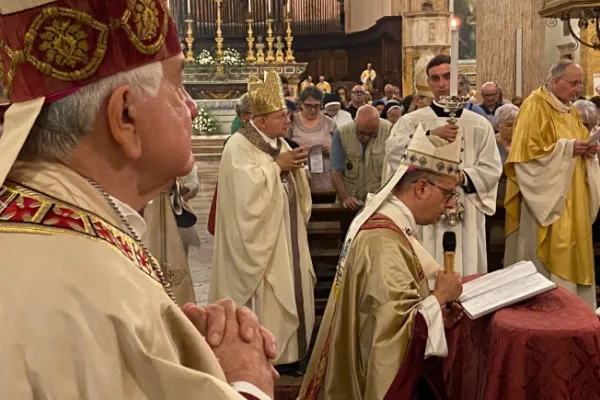L'Arcivescovo Maffeis - credit Arcidiocesi di Perugia-Città delle Pieve