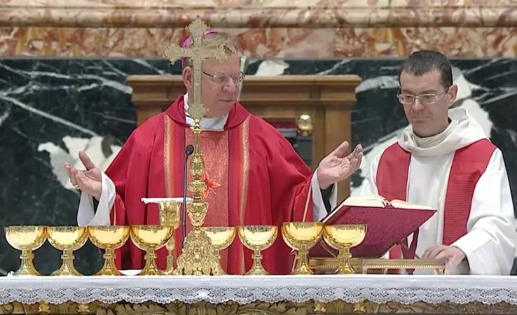 La celebrazione della messa |  | Vatican Media