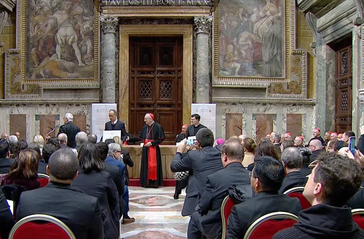 Alcune immagini della cerimonia del Premio Ratzinger