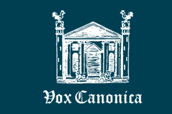 il logo della rivista - Vox Canonica