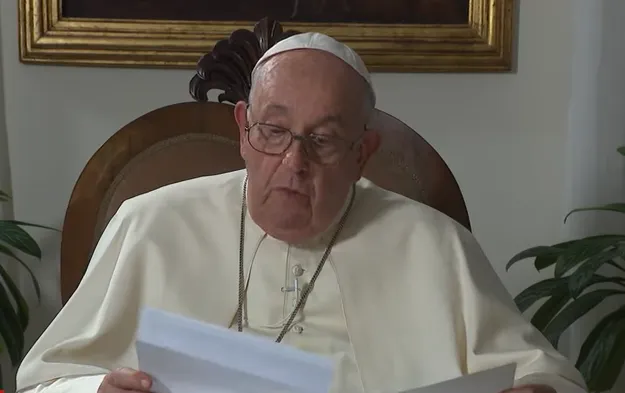 Il video messaggio del Papa - Vatican Media
