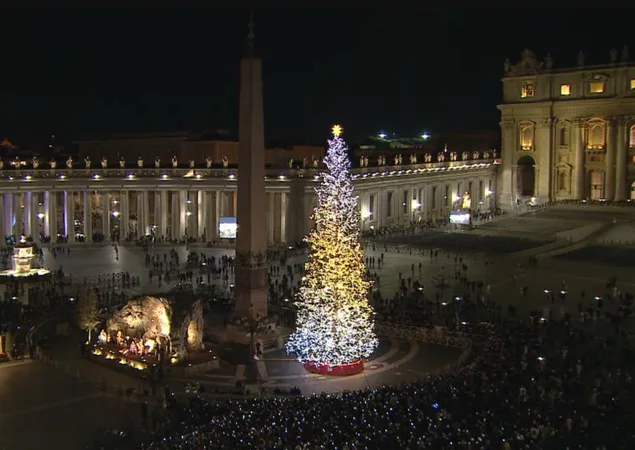 L'albero illuminato |  | Vatican Media
