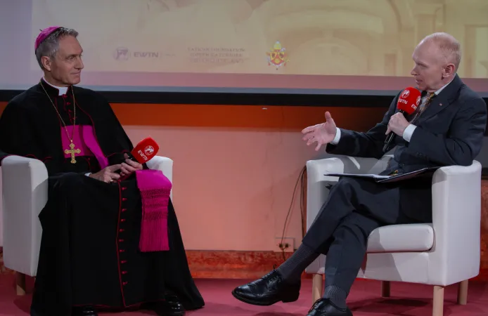 L'arcivescovo Gänswein intervistato da EWTN |  | EWTN