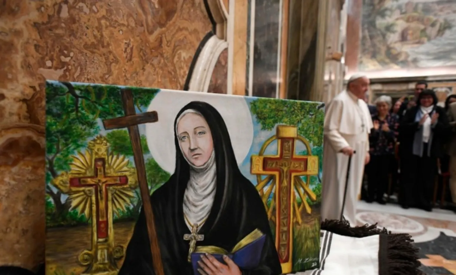 Papa Francesco riceve i pellegrini dall' Argentina