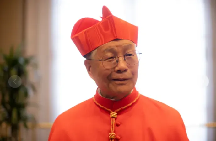 Il Cardinale Lazarus You Heung-sik, Prefetto del Dicastero per il Clero |  | Daniel Ibanez CNA