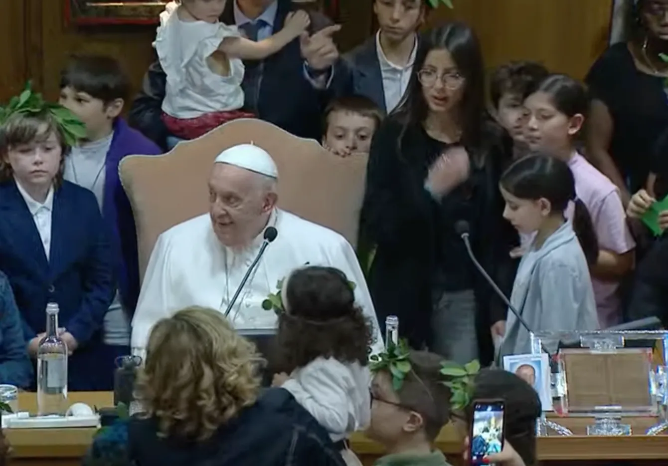 Il Papa e i bambini