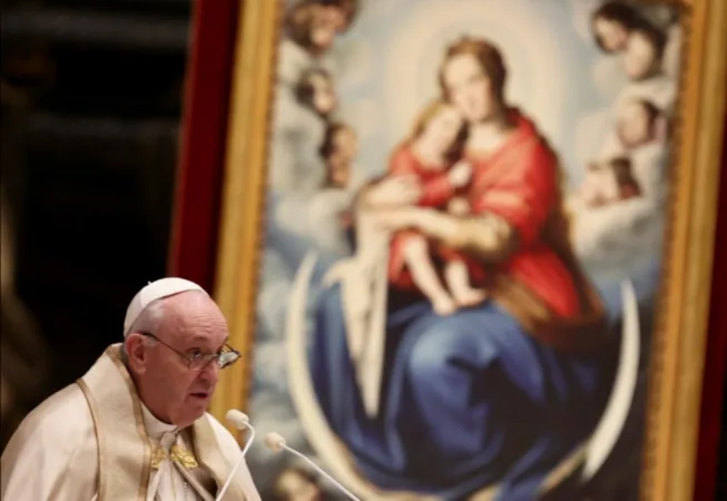 L'omelia di Papa Francesco  |  | Vatican Pool - EWTN-CNA Photo - Daniel Ibanez - Vatican