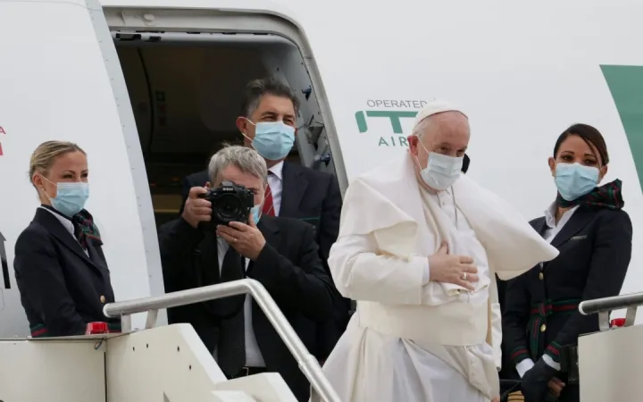 Il Papa in partenza per Cipro |  | Daniel Ibanez CNA