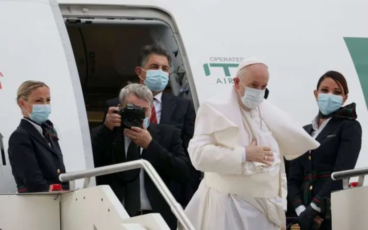 Papa Francesco in partenza per un viaggio internazionale | Daniel Ibanez / ACI Group