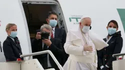 Papa Francesco in partenza per un viaggio internazionale / Daniel Ibanez / ACI Group