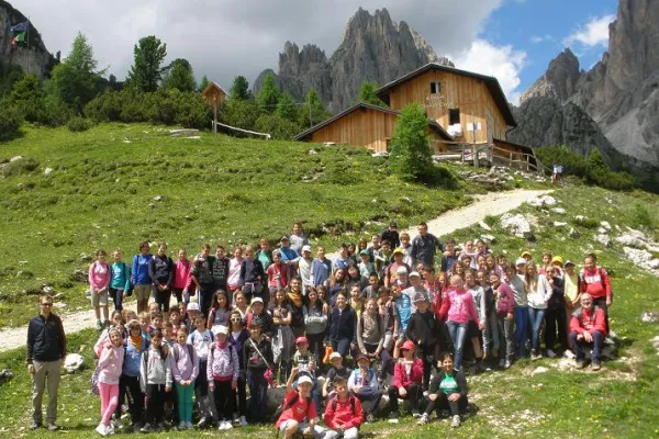 Una foto di gruppo di un Campo Scuola / Ac Vittorio Veneto