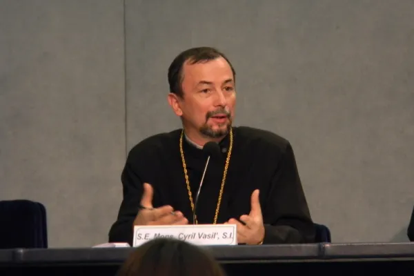 Monsignor Cyril Vasil’ - CNA