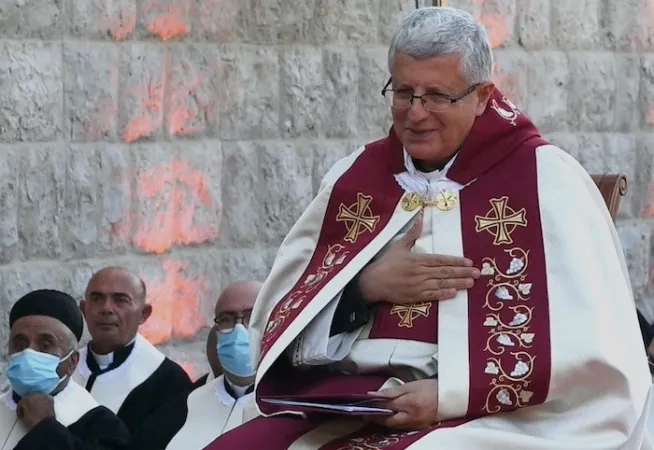 Arcivescovo Sfeir | L'arcivescovo maronita di Cipro Sfeir | da Terrasanta.net