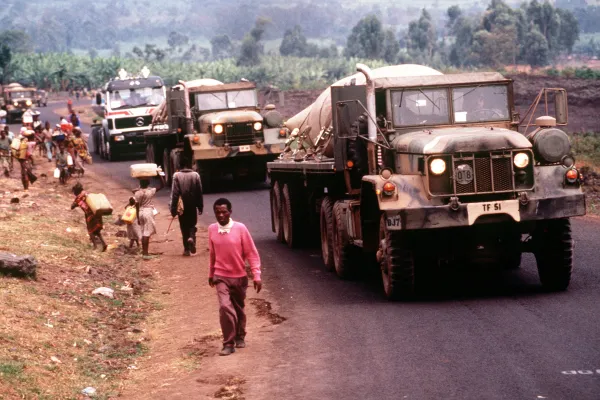 Una immagine del conflitto in Rwanda / Wikimedia Commons