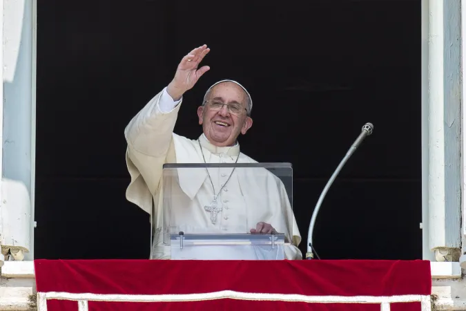 Angelus di Papa Francesco | Papa Francesco durante un Angelus  | L'Osservatore Romano / ACI Group