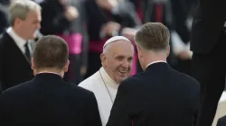 Il Papa durante l'udienza generale di oggi / L'Osservatore Romano / ACI Group