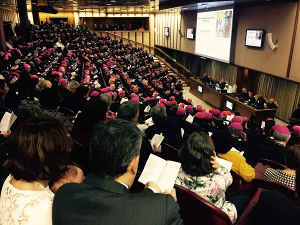 Sinodo 2015 | L'Aula del Sinodo con i Padri Sinodali e gli altri partecipanti | Acistampa