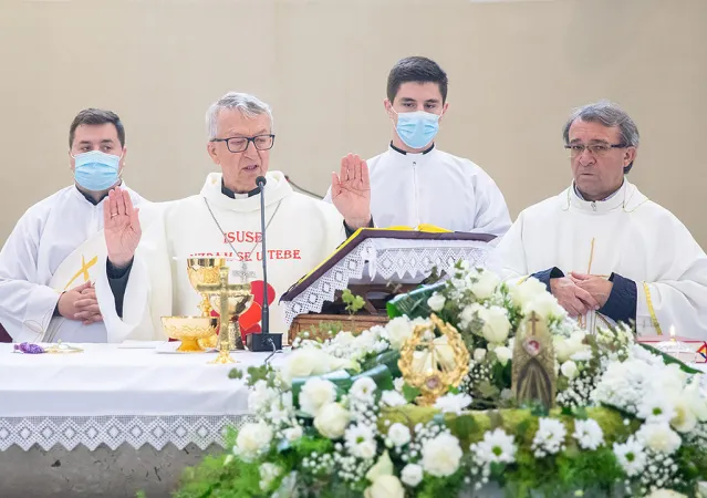 Divina Misericordia | Un momento della celebrazione della Divina Misericordia a Sisak, nella Basilica di San Quirino | Diocesi di Sisak